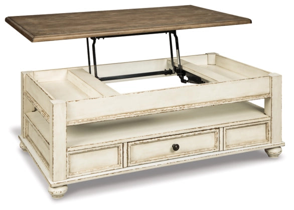 Realyn Coffee Table with Lift Top  SKU - T523-9