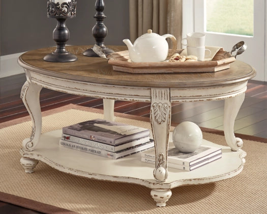 Realyn Coffee Table  SKU - T743-0