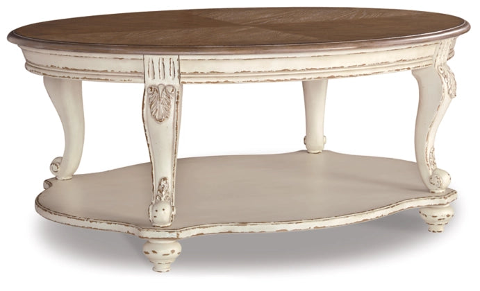 Realyn Coffee Table  SKU - T743-0