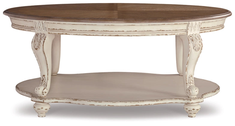 Realyn Coffee Table  SKU - T743-0