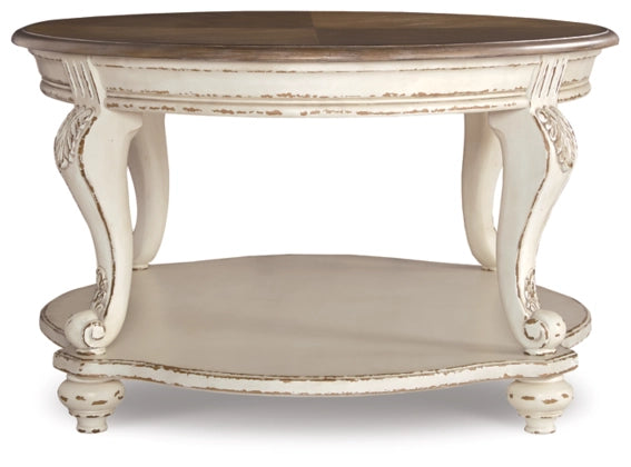 Realyn Coffee Table  SKU - T743-0